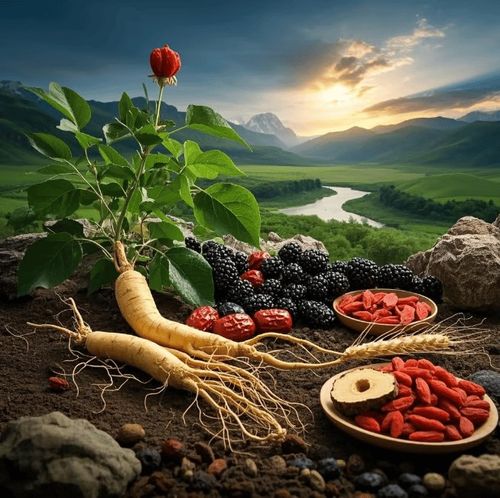 Sip into Nature with Every Cup of 🔥Ginseng & Mulberry Herbal Tea