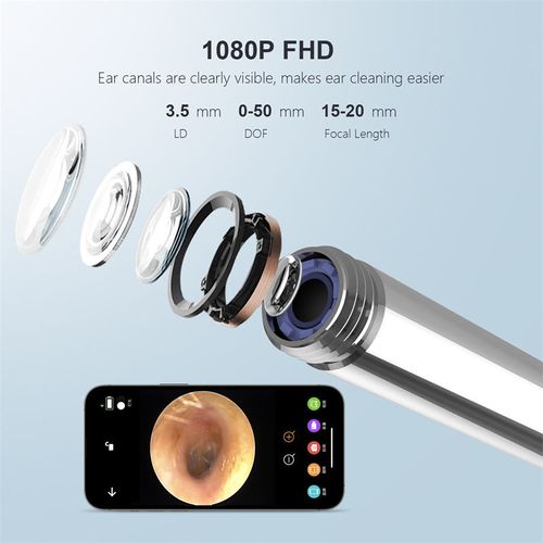 Peek into a world of pristine ears with our HD Ear Cleaner Camera