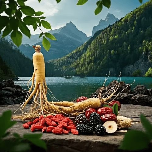 Sip into Nature with Every Cup of 🔥Ginseng & Mulberry Herbal Tea