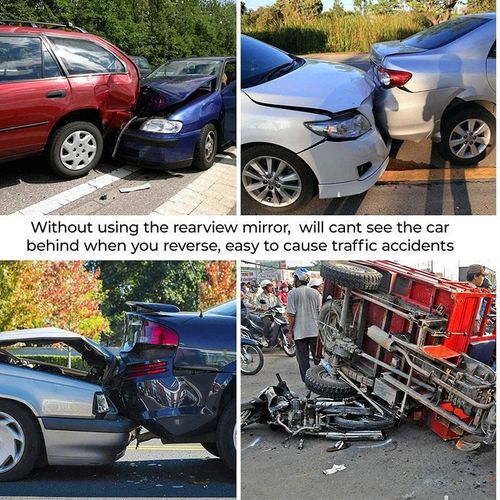 🚗 Drive Safer, See Clearer – ✨ Upgraded 11.8 Wide-Angle Rearview Mirror – For Panoramic, Anti-Glare Vision