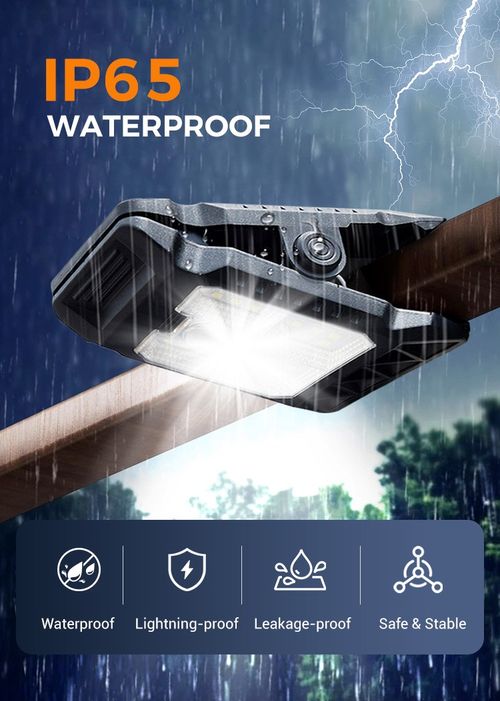 🌿 Solar clip light with motion sensor – 🔥Buy 2 now, get 1 free! Perfect for gardens, balconies, and patios! 🏡✨