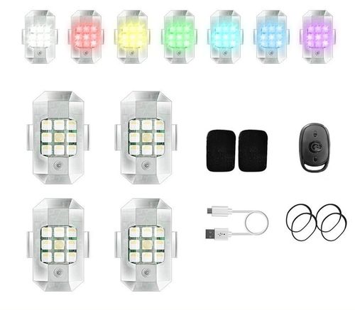 High Brightness Wireless LED color Strobe Light