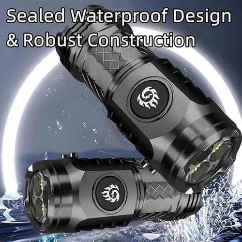 Mini strong flashlight