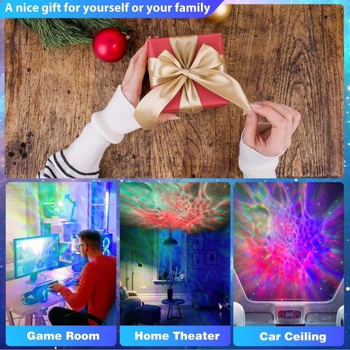 2025 New Arrivals Usb Control Mini Astronaut Star Moon Galaxy Projector Lamp Led Laser Star Projector for Bedroom Car Roof