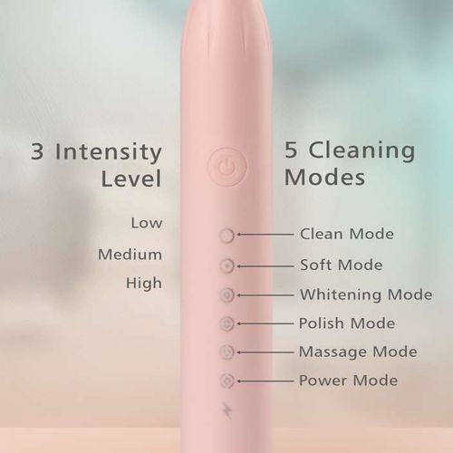 Wholesale Waterproof Vibration Chargeable Sonic Slim Smart Travel Electric Toothbrush with Customized logo