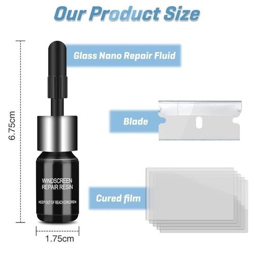 AUTOMOTIVE GLASS NANO REPAIR FLUID