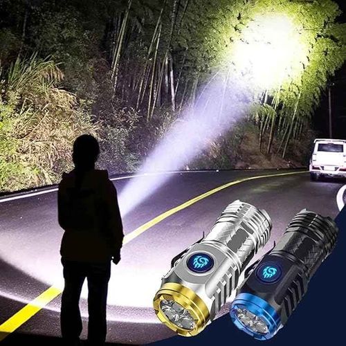 Mini strong flashlight