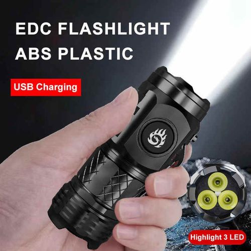 Mini strong flashlight