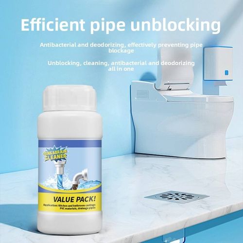 ALWAYS 50% OFF!🧩Powerful Sink & Drain Cleaner: Fast Unblocking Solution + 99.9% Bacterial Killer!