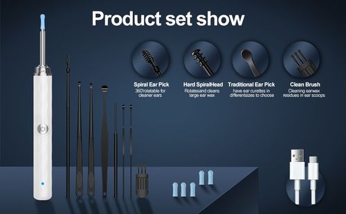 Peek into a world of pristine ears with our HD Ear Cleaner Camera