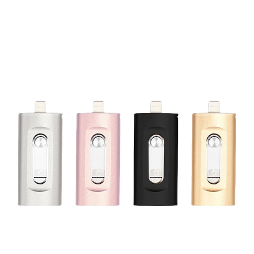 Multifunctional Micro OTG Metal USB Flash Drive 128G- Dual Compatibility for Smartphone & PC, Works with Apple Android Devices, Portable High-Speed Memory Disk