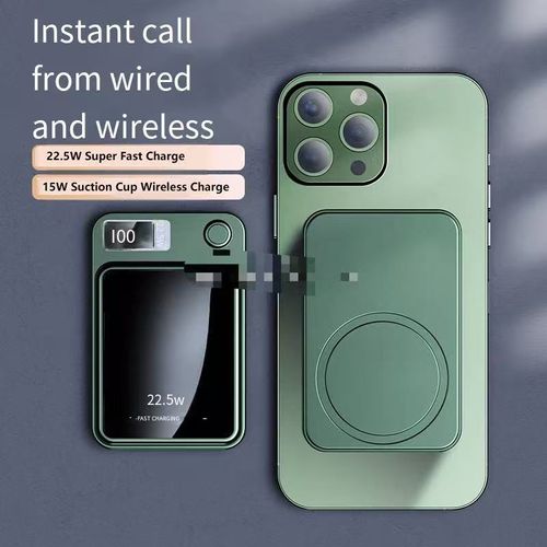 Ultra-Thin MagSafe Wireless Magnetic Power Bank 10000mAh - 22.5W Super Fast Charging, PD20W + 15W Wireless Charger, Multi-Colour Portable Charger