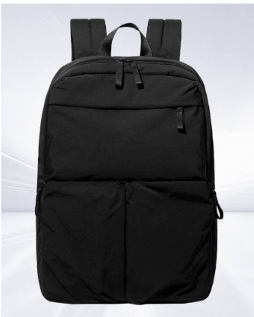 Bohemian-Style Beige Large-Capacity Backpack - Unisex Anti-Theft Oxford Cloth Bag, Korean-Style Solid Color Versatile School Bag for Junior High, High School  College Students, Outdoor Business Travel Laptop Backpack 4 Colors Available: Bohemian Beige, Starry Sky Black, Misty Elegant Gray, Jet Black