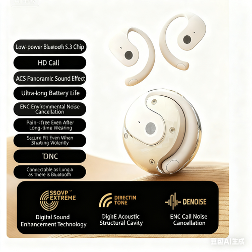 2025 New Coconut Ball Open-Ear OWS Bluetooth Earphones - Wireless Non-In-Ear Air Conduction Sports Gaming TWS Headphones with HiFi Bass (Purple Nude Optional)