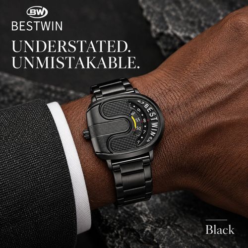 BESTWIN U-Shape Quartz Watch - Gold or Black
