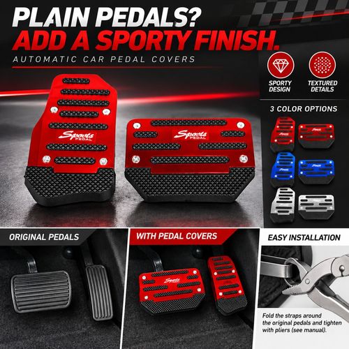 Automatic Car Pedal Covers – 2-Piece Set