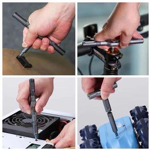 MYJ 24-in-1 ratchet screwdriver bit set high-quality S2 steel bit multi-function ratchet handle industrial-grade tool set