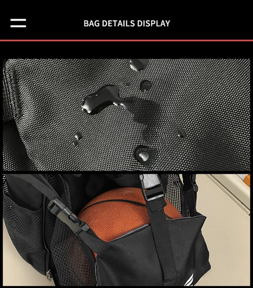 The latest super large capacity basketball curled backpack travel backpack outdoor hiking swimming bag fashion schoolbag