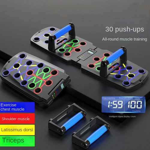 Multifunctional foldable push-up board portable push-up board bracket