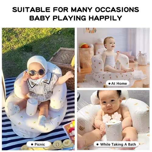The latest fashion baby inflatable sofa children sofa portable inflatable sofa pvc multifunctional seat practice sitting outdoor home bathroom