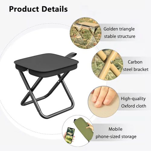 Foldable Backpack Stool