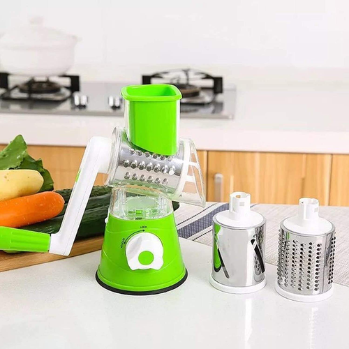 Multifunctional Slicer Vegetable Mandoline Chopper Vegetable Shredder Vegetable Grater with 3 Internal Adjustable Blades
