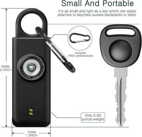 Personal Safety Alarm Keychain - Everyone should prioritize safety