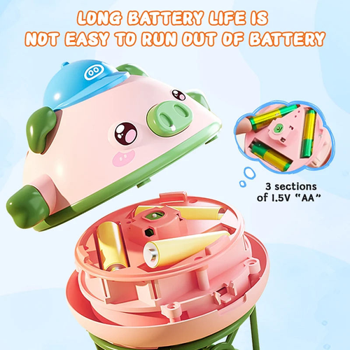 The latest stunt balance pig gyro tumbler unicycle walking tumbler tightrope walking electric toy
