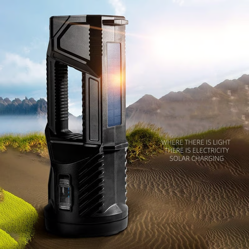 Multifunctional LED Solar Flashlight