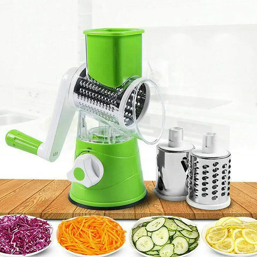 Multifunctional Slicer Vegetable Mandoline Chopper Vegetable Shredder Vegetable Grater with 3 Internal Adjustable Blades