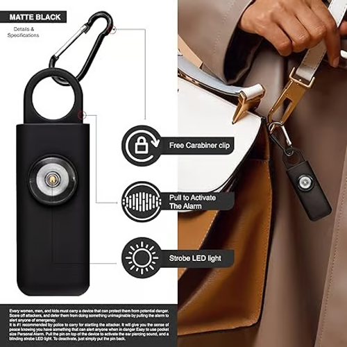 Personal Safety Alarm Keychain - Everyone should prioritize safety