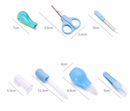 Multi-piece baby care set Professional baby care essentials set