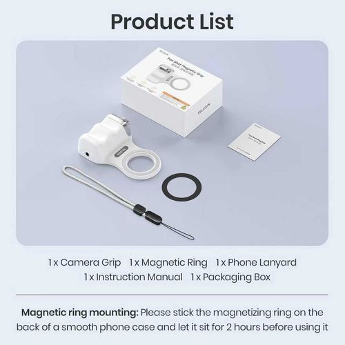 The latest camera assist device, magnetic mobile phone photography handle, wireless Bluetooth camera beauty and anti-shake