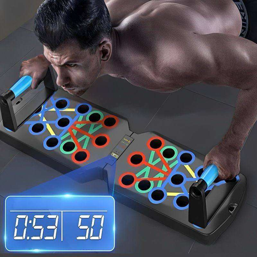 Multifunctional foldable push-up board portable push-up board bracket