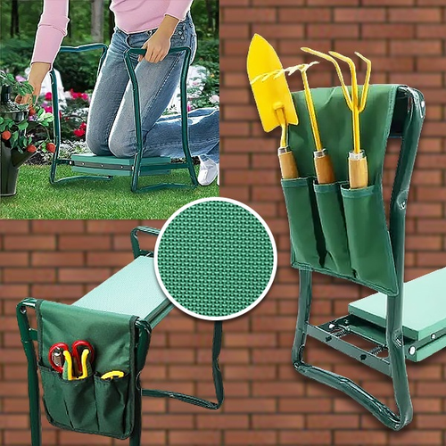 Assento de jardim com proteção de joelho | KNEEBENCH