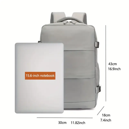 Storage, Adjustable Straps, Multiple Compartments, Durable Polyester, White, Travel Luggage, Sleek Design, Organized Compartments, Professional Luggage, Reinforced Stitching, College Students