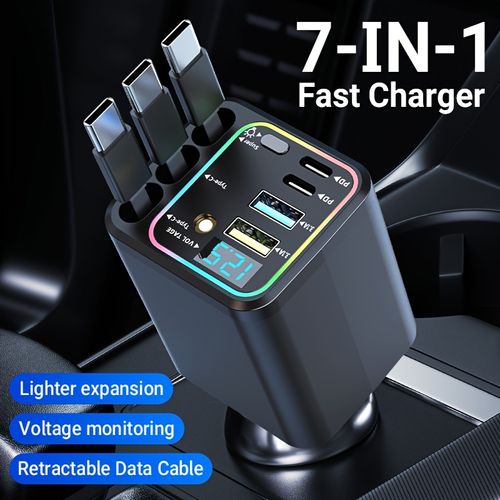 Retractable Car Charger