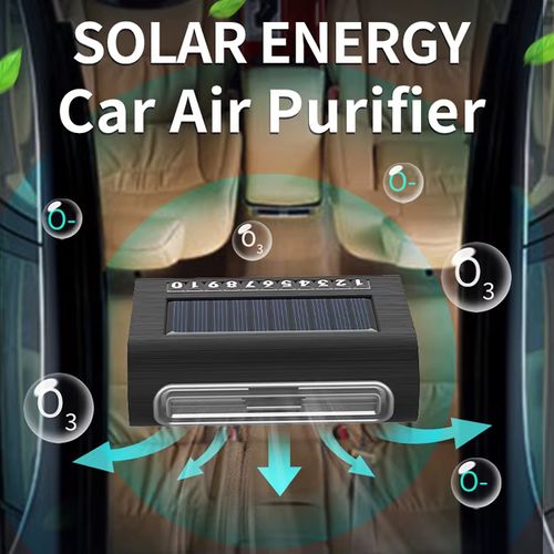 Solar-Powered Car Air Purifier