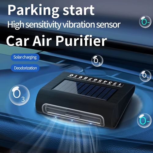 Solar-Powered Car Air Purifier