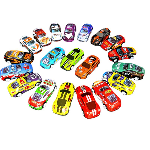 Multifunctional Alloy Racing Car Toy (Pull-Back) — 50-Piece Deluxe Gift Set (1:64 Scale, Includes Plastic Accessories), Gift for Kids