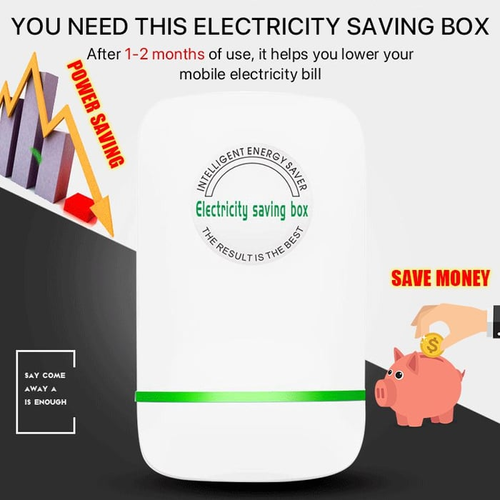Smart Home Energy Saver – Portable, Safe Power-Saving Device for Homes, Offices, Shops, and Factories
