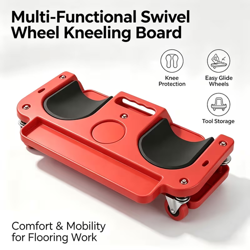 This Rolling Thick Padded Knee Creeper Is Perfect Construction Gear. It'S Lined with Soft Cushioning And Built to Last Forever. A Total Must-Have for All Workers! You Can Slide Around Super Easily, And It Keeps Your Knees Fully Protected