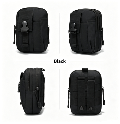 Men's Multifunctional Waist Bag – Lightweight, High-Capacity, Phone & Wallet Storage, Multi-Purpose Utility Pack