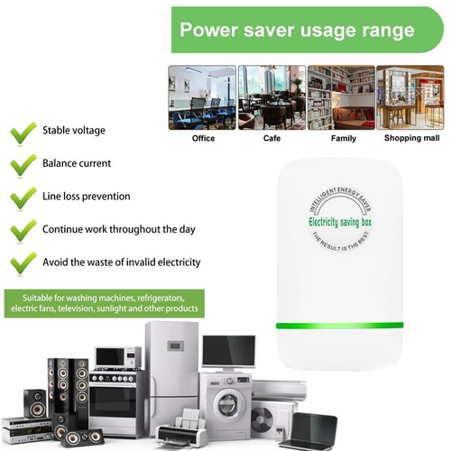 Smart Home Energy Saver – Portable, Safe Power-Saving Device for Homes, Offices, Shops, and Factories