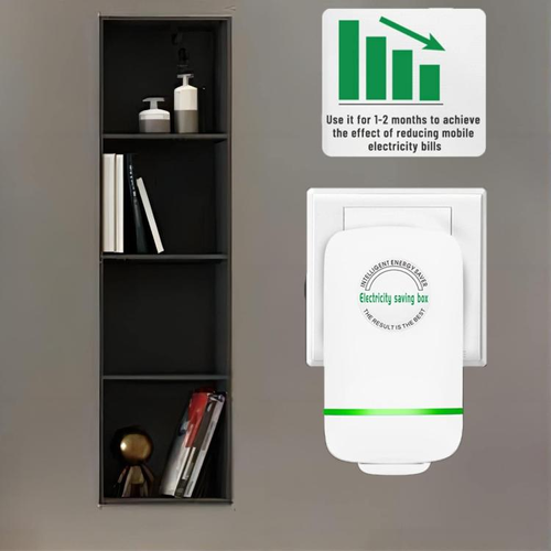 Smart Home Energy Saver – Portable, Safe Power-Saving Device for Homes, Offices, Shops, and Factories