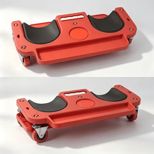 This Rolling Thick Padded Knee Creeper Is Perfect Construction Gear. It'S Lined with Soft Cushioning And Built to Last Forever. A Total Must-Have for All Workers! You Can Slide Around Super Easily, And It Keeps Your Knees Fully Protected