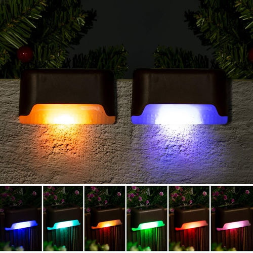 🎄 Solar Deck Lights, Automatic On or Off 💡 (Set of 10)