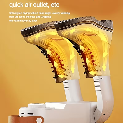 Four-bracket Design 3 in 1 Smart Shoe Dryer Dries Two Pairs of Shoes at a Time Antibacterial and Deodorizing