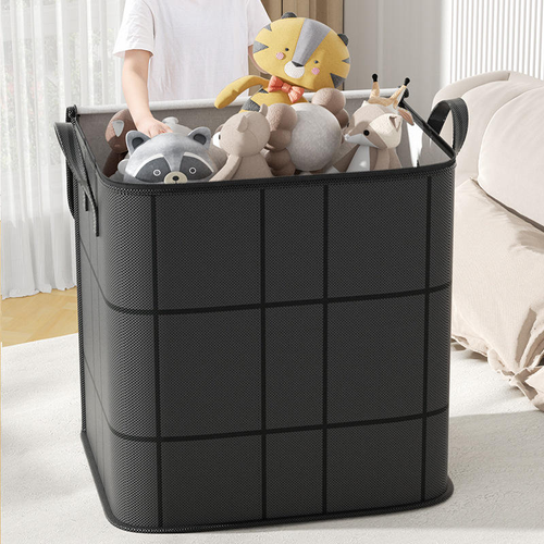 2 Pack Extra-Large Clothes Storage Bags（50*50*70）, Closet Organizers Storage Containers, Collapsible Storage Bins with Reinforced Handles, Sturdy Zippers, for Clothing, Blanket, Comforters, Under-Bed Storage