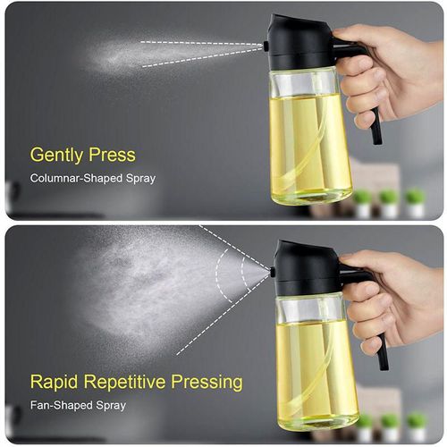 ✨🧴 New Black Multifunctional Glass Oil Sprayer 🧴✨